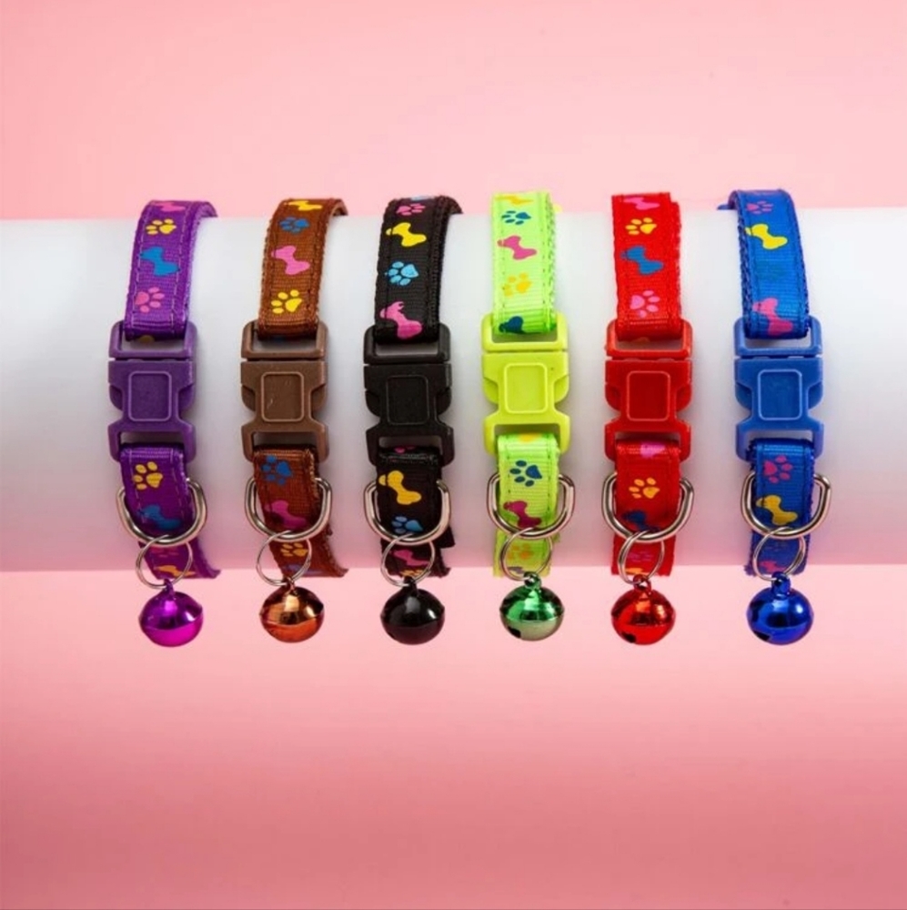 Paw Print Pet Collar